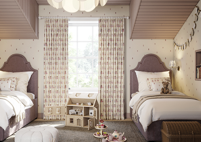 Fairy Cakes, Cupcake Sponge - Made to Measure Curtains - Image 3